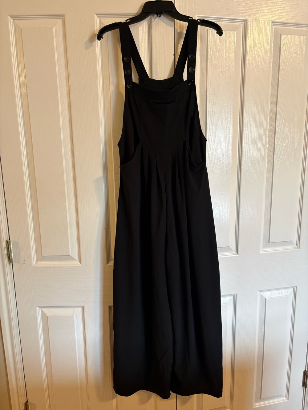 Halara Wide Leg Overall With Pockets Size M (8/10) Black - Picture 4 of 9